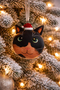 Cat with Santa Hat 3"