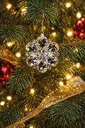 Jewel Star Floral Ornament 2"