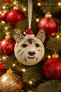 Doggie with Santa Hat 3"