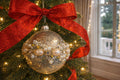Pearls and Rhinestones Ornament 4"